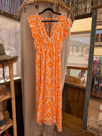 Vestido Flúor| Laranja