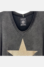 T-Shirt Oversize Preto | Star