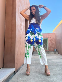 Jumpsuit Flowers | Preto