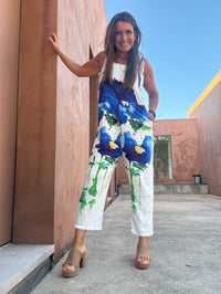 Jumpsuit Flowers | Preto