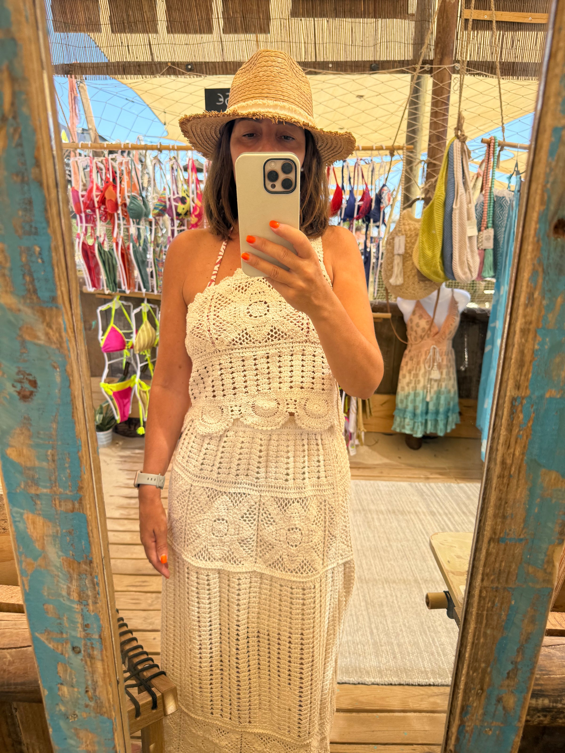 Top Croché Ibiza | Creme