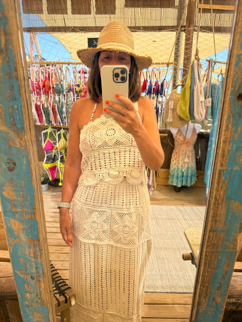 Top Croché Ibiza | Creme