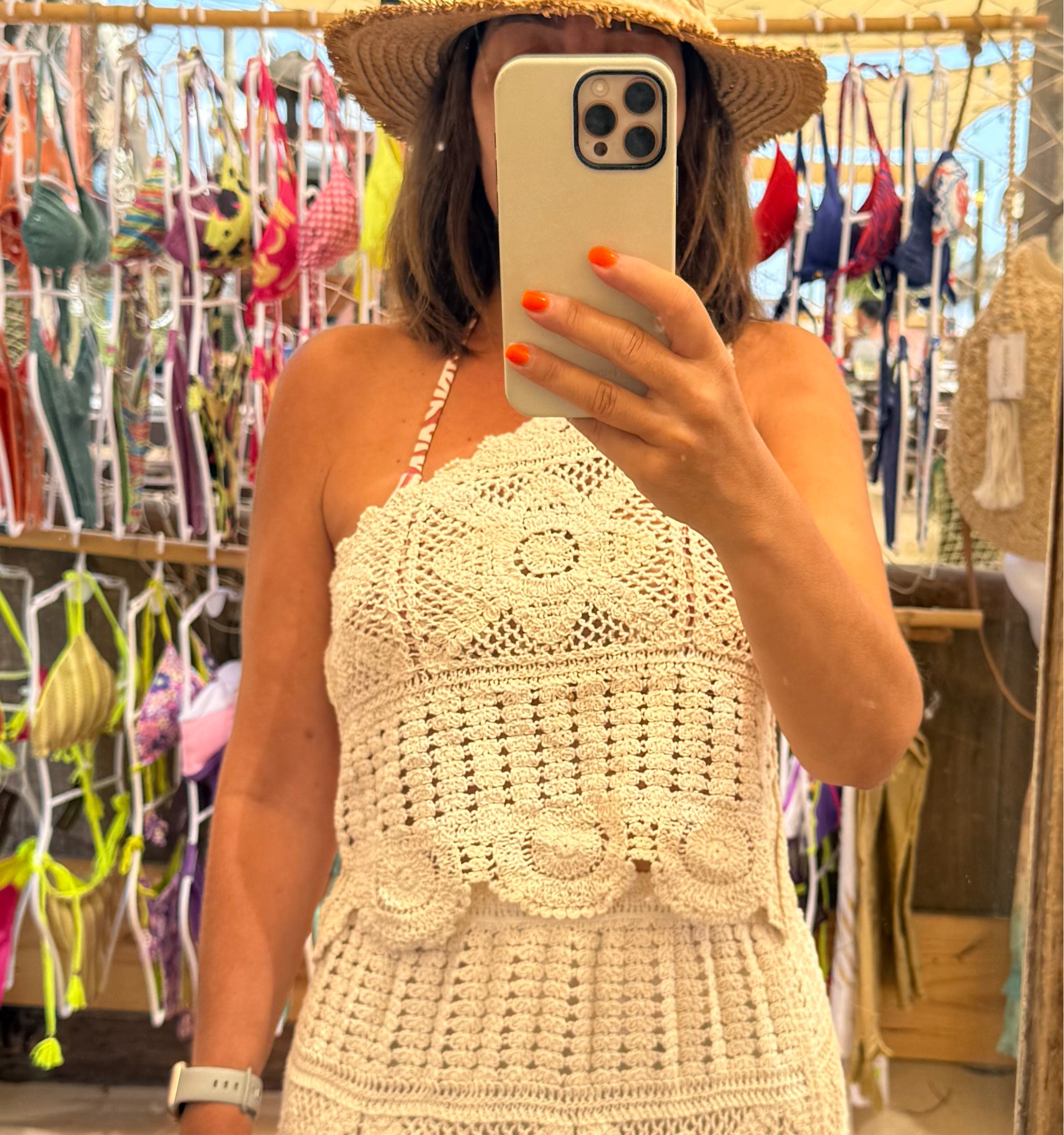 Top Croché Ibiza | Creme