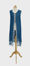 Kimono rede | azul