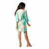 Vestido Curto Corais | Turquesa