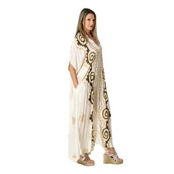 Vestido Largo Gold | Branco