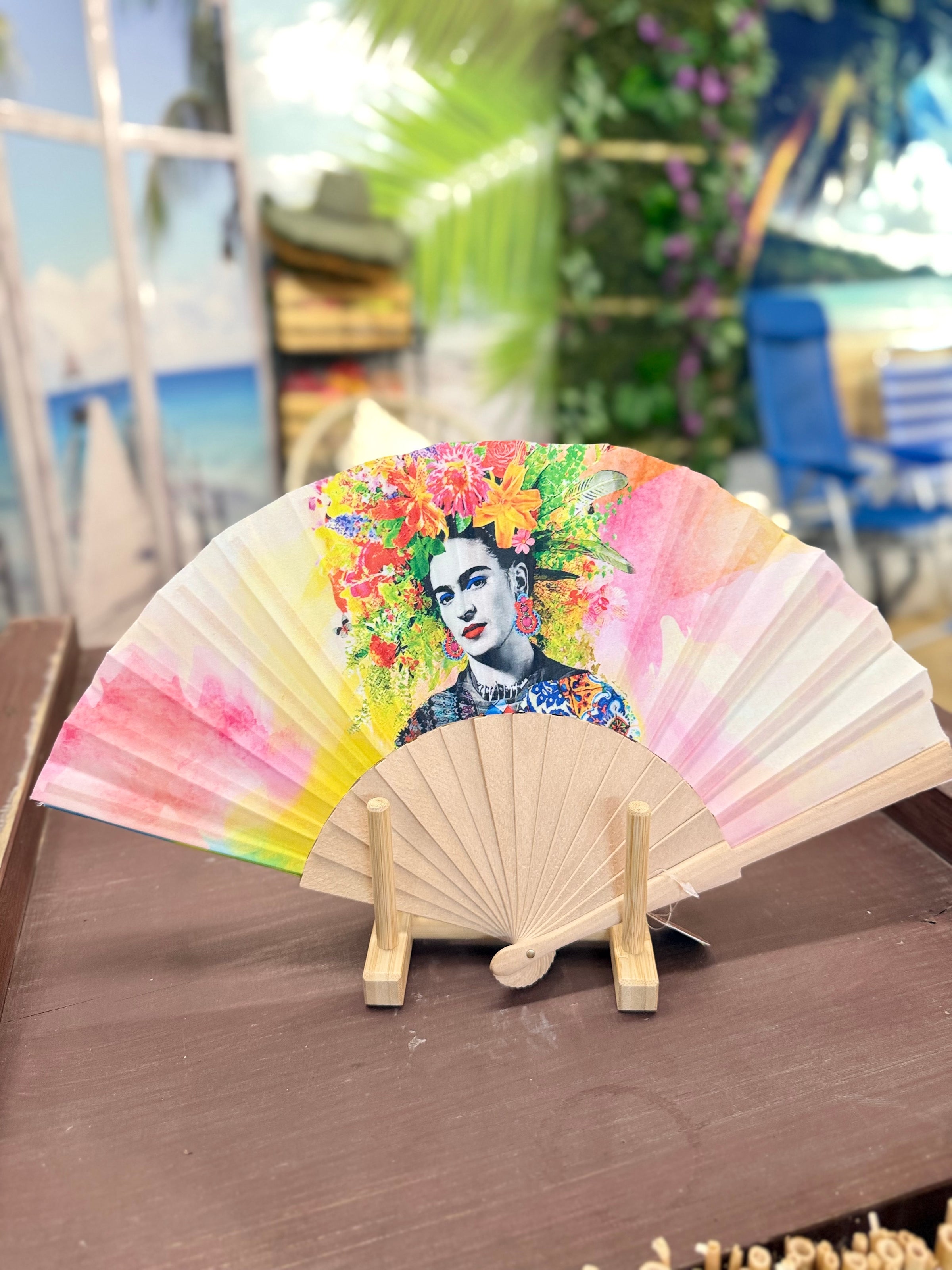 Leque Frida Kahlo III