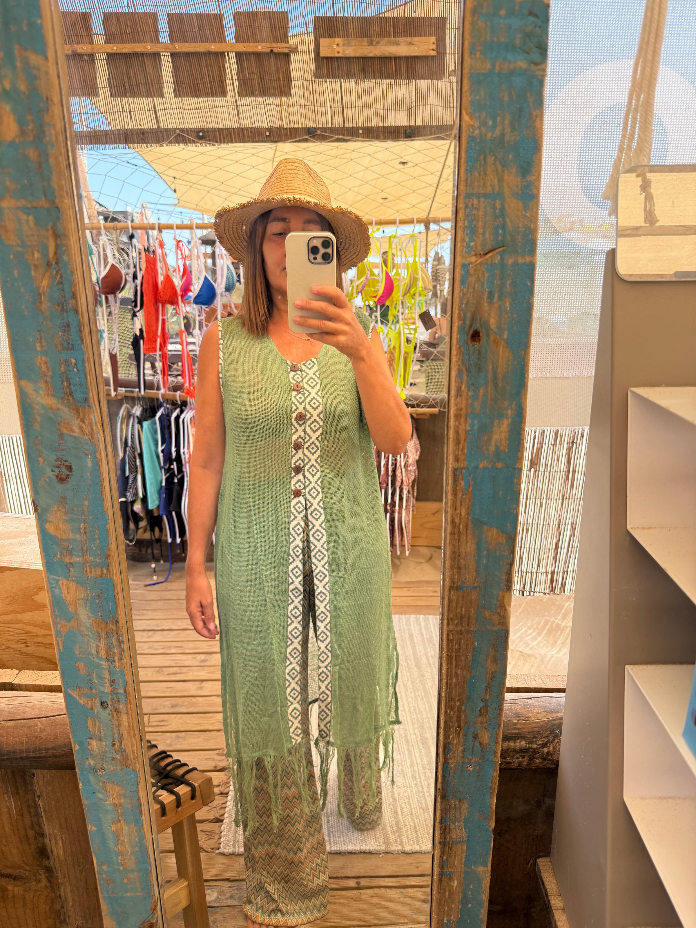 Kimono rede | verde