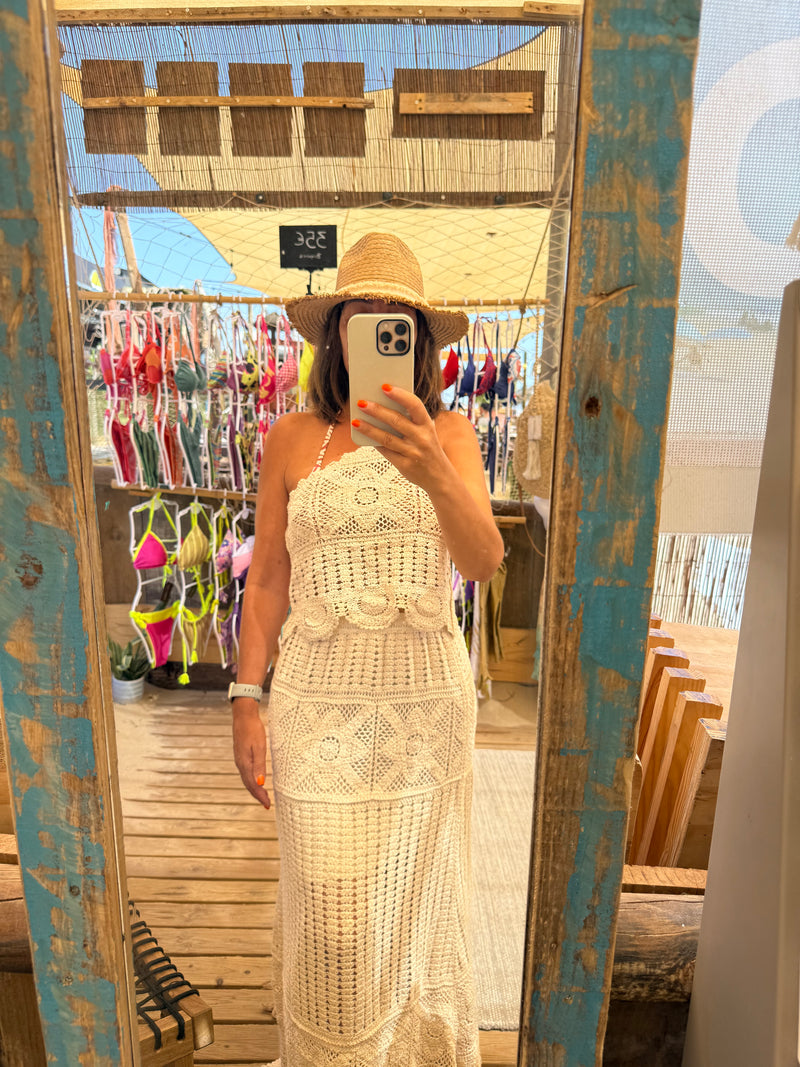 Top Croché Ibiza | Creme