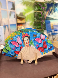 Leque Frida Kahlo I