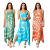 Vestido Largo Tie-Dye | Azul