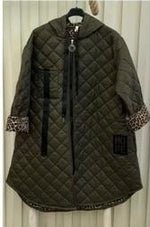 Parka animal print