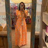 Vestido Flúor| Laranja