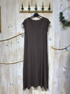 Vestido Algodão Zanzibar | Castanho
