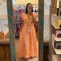 Vestido Flúor| Laranja
