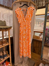 Vestido Flúor| Laranja
