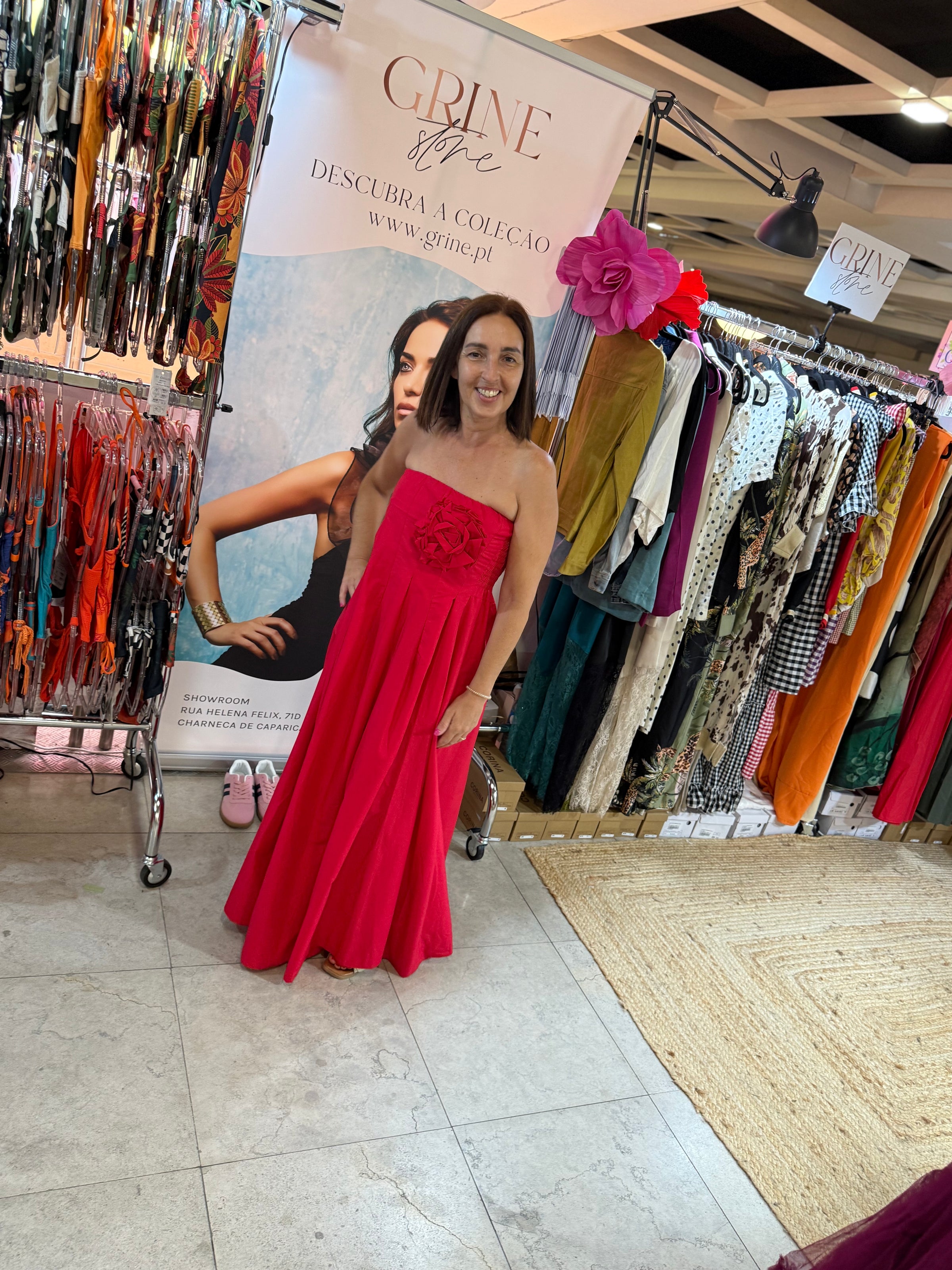 Vestido Azul Algodão  | Mary
