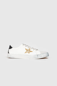 Sports Shoes | Vintage Gold Sneakers