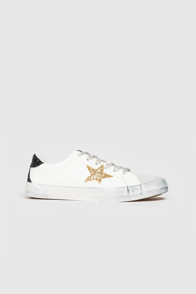 Sports Shoes | Vintage Gold Sneakers