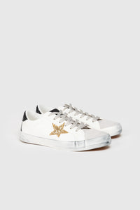 Sports Shoes | Vintage Gold Sneakers