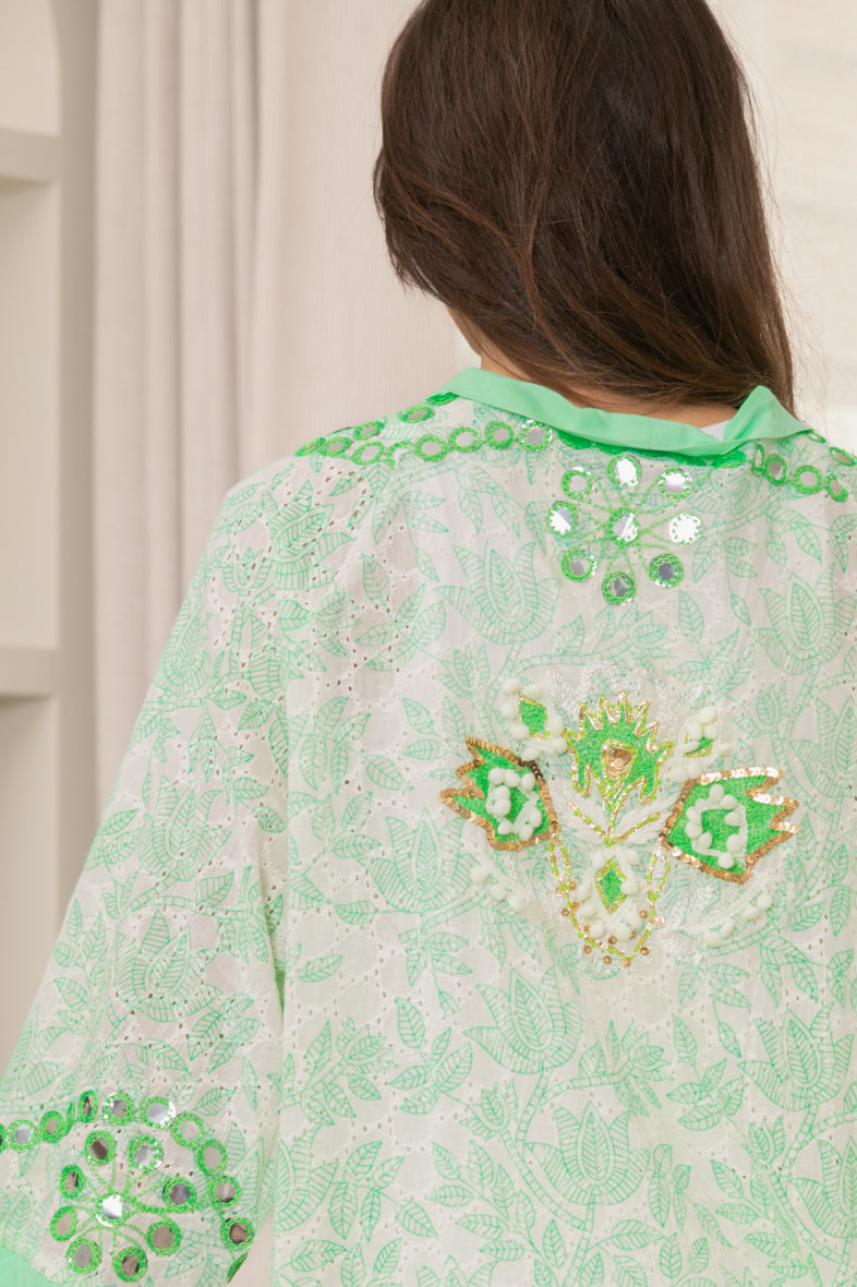 Kimono Espelhos | Verde