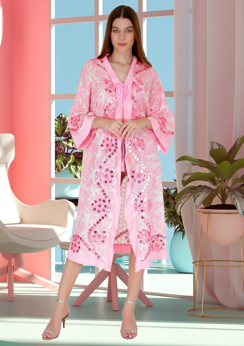 Kimono Espelhos | Rosa