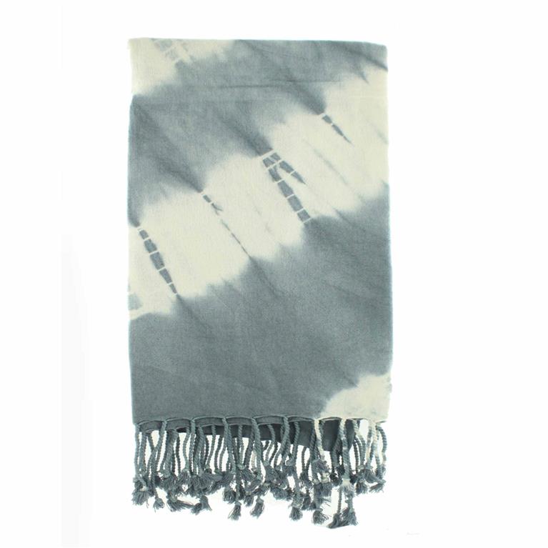 Toalha de Praia TIE-DYE | Cinzento