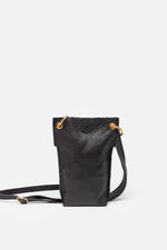 Bolsa de Couro Tiracolo (Preto) | Emma