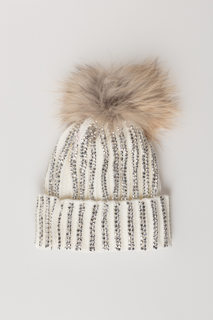 SOMBRERO STRASS BEIGE | JILL