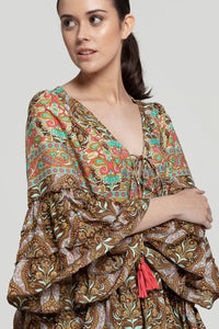 VESTIDO CROCHET (BEIGE) | OHANA