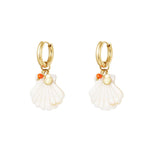 Brincos sea shell - Grine Store | Bijuterias