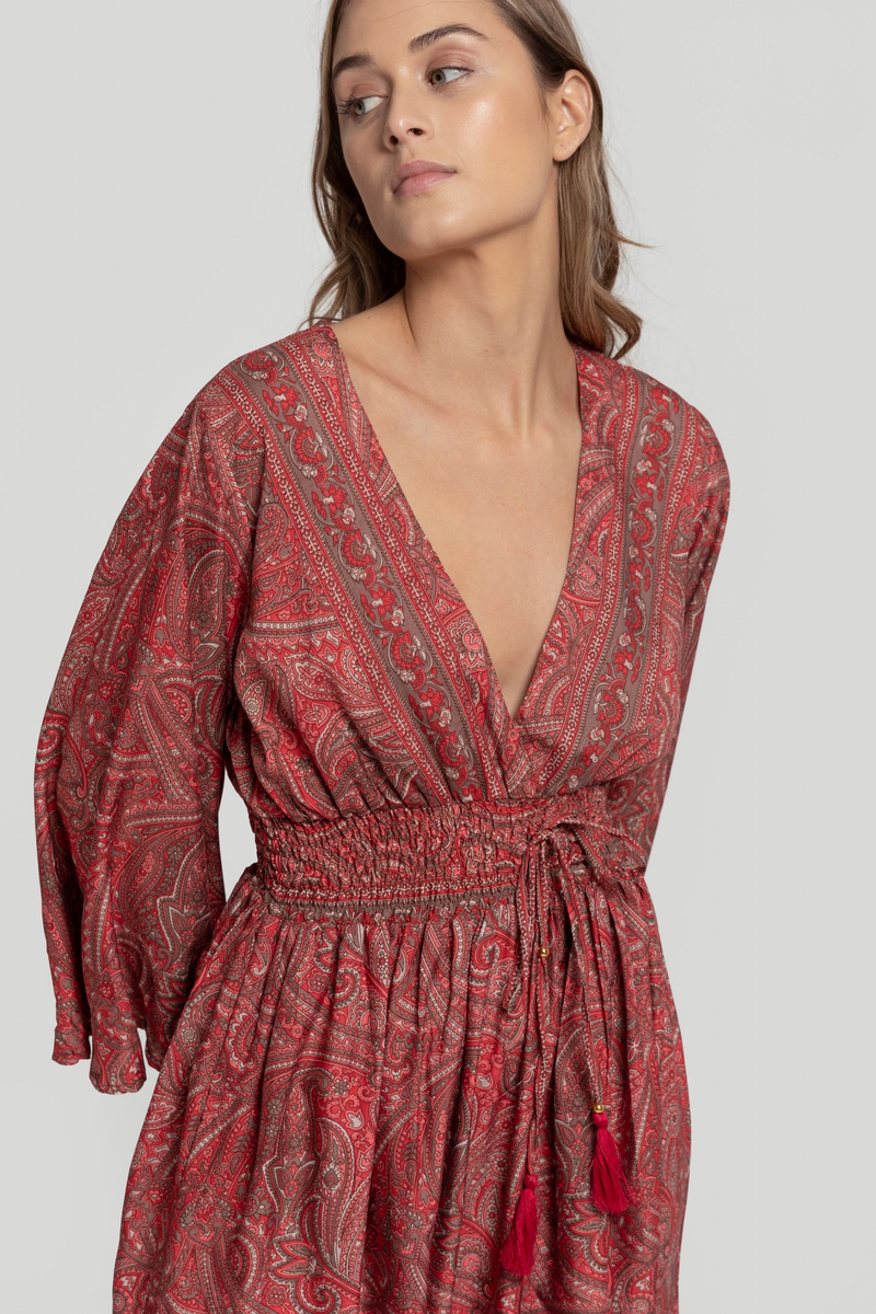 VESTIDO CROCHET (BEIGE) | OHANA