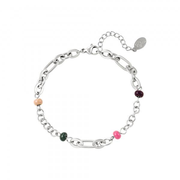 Pulseira color dream, aço inoxidável - Grine Store | Bijuterias