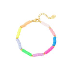 Pulseira neon rainbow, Aço Inoxidável - Grine Store | Bijuterias