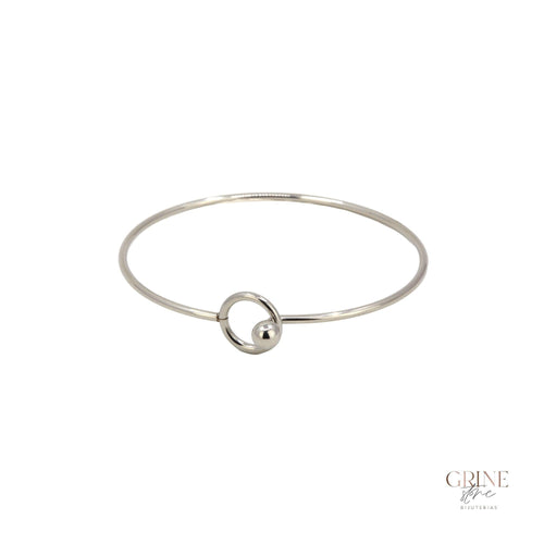 Pulseira Simple de Aço Inoxidável - Grine Store | Bijuterias