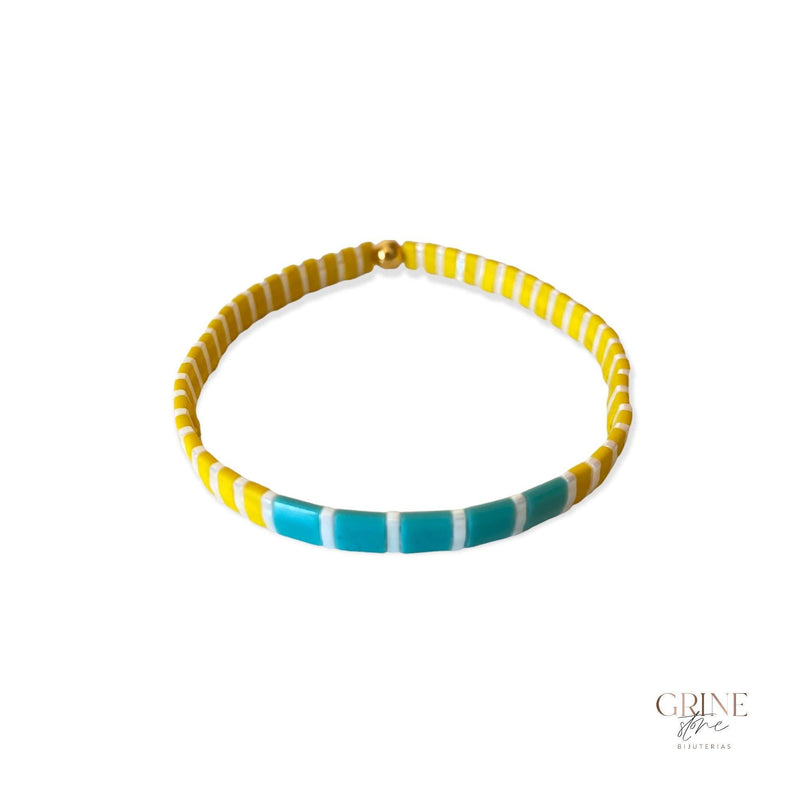 Pulseiras elástica Tila Summer - Grine Store | Bijuterias