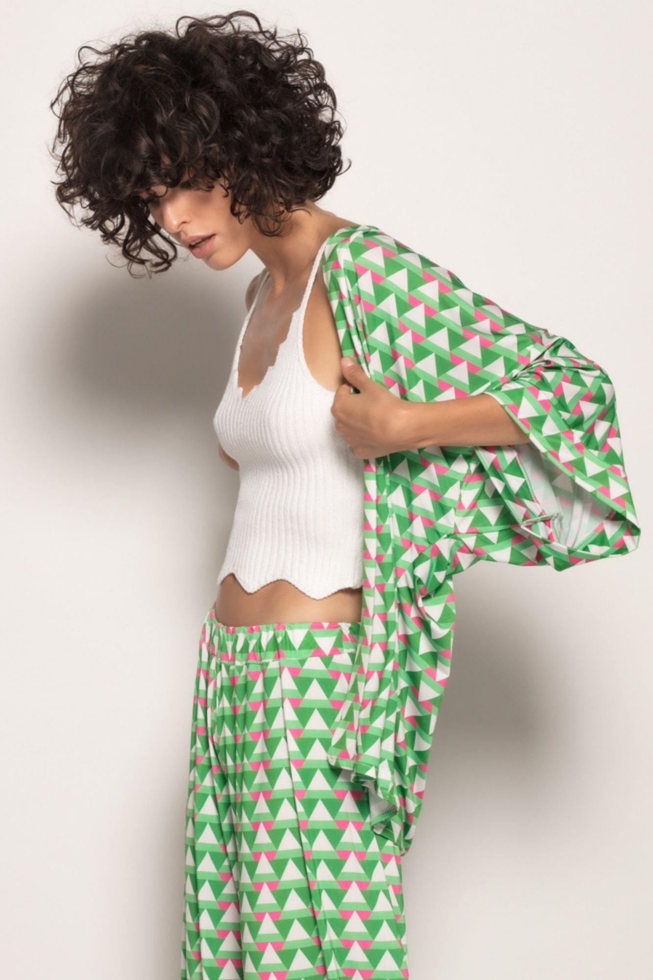 Quimono Geométrico | SAMIRA - Grine Store | Bijuterias