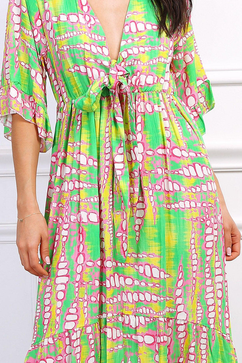 VESTIDO COMPRIDO | KIKA - Grine Store | Bijuterias