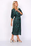 VESTIDO MIDI (VERDE) | TÂNZANIA - Grine Store | Bijuterias